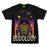 🦍🎛️🌌 Product Title: DJ Gorilla – Frequency of Love Tee