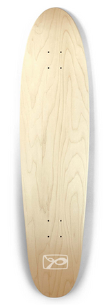Farewell My Love Skateboard Deck: 9 Inch Canadian Maple Elegance