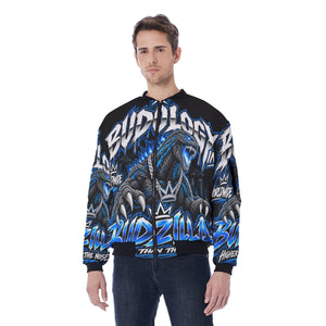 All-Over Print Men's Jacket With Sleeve Pocket