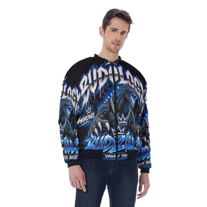 All-Over Print Men's Jacket With Sleeve Pocket