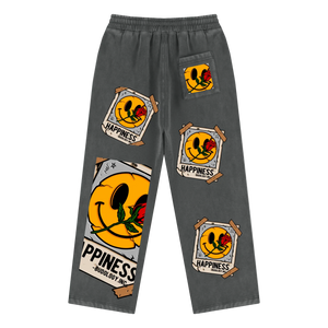Unisex Vintage Wash Fleece Sweatpants