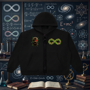 BUDFINITE Unisex Oversized Chunky-Zip Boxy Hoodie