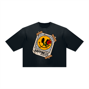 Unisex Vintage Wash Sunfade Boxy T-Shirt