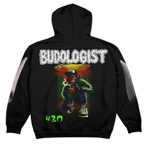 Budology’s Budologist hoodie blends elevated bud culture with premium streetwear design. Made for thinkers, growers, and tastemakers.