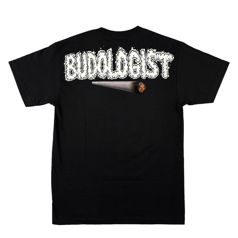 🦍🌲💨 Product Title:  The Budologist – West Coast Wisdom Tee