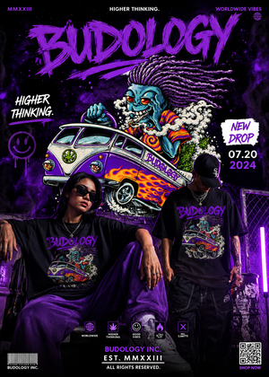 BUDOLOGY “HIGHER THINKING” TEE