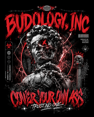 BUDOLOGY “Cover Your Own Ass” Graphic Tee