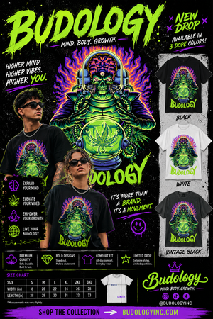 👽🔮🌿 Product Title:  Mars Attack – Future Smoked Tee