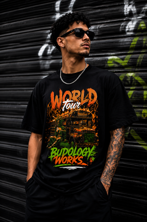 Budology Works “World Tour” Graphic Tee