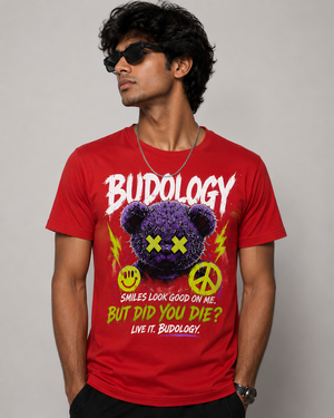 🧸💸☮️ Product Title:  Peace Bear – But Did You Die? Tee