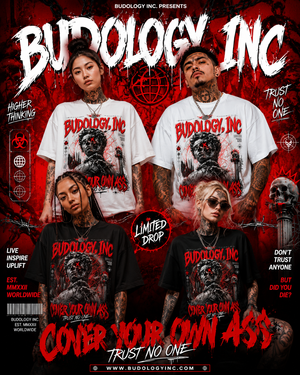 BUDOLOGY “Cover Your Own Ass” Graphic Tee