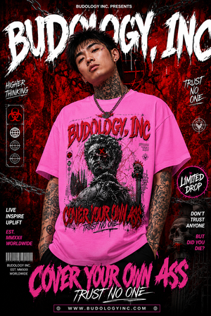 BUDOLOGY “Cover Your Own Ass” Graphic Tee