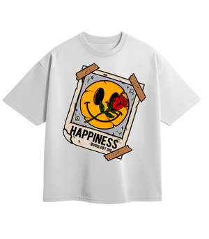 Happiness ain’t perfect — it’s patched up and still smiling.