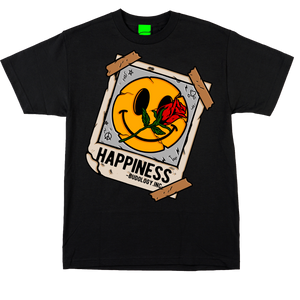 Happiness ain’t perfect — it’s patched up and still smiling. (Copy)