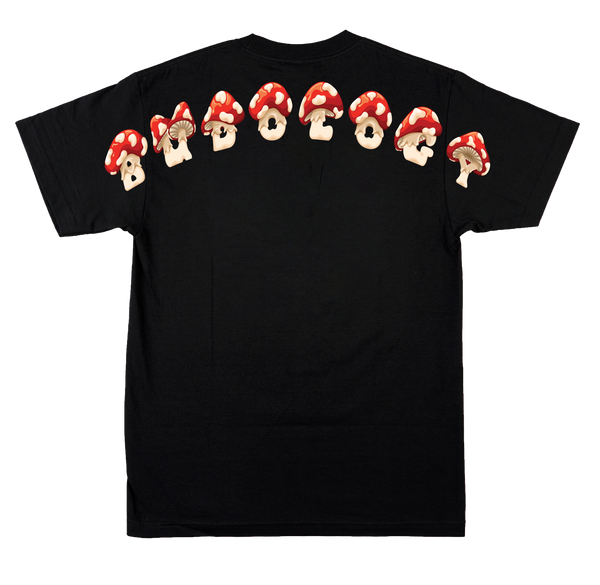 🍄🧙🏾‍♂️💨 Product Title:  Mushroom Wizard – Just Chillin' Tee