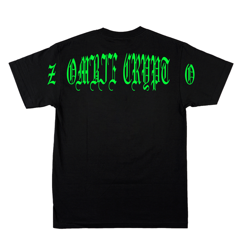 🧟‍♂️🪙🤖 Product Title:  Crypto Zombie – The Old System Is Dead Tee