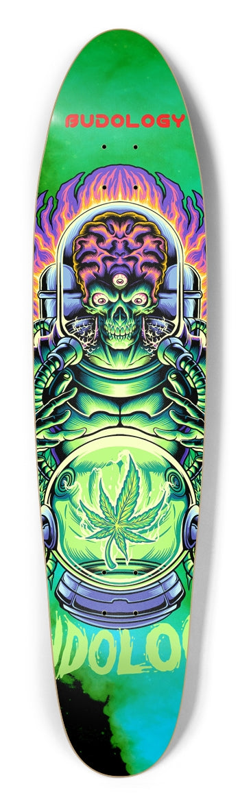 Mars Attack Longboard: Click Here for Precision Carving and Ollie-Ready Performance