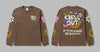 Long Sleeve 100% cotton tee shirt